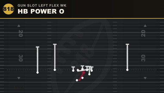HB POWER O from Gun Slot Left Flex Wk
