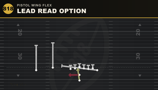 LEAD READ OPTION from Pistol Wing Flex