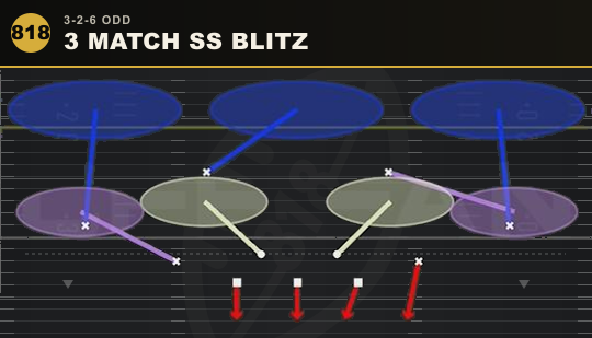 3 MATCH SS BLITZ from 3-2-6 Odd