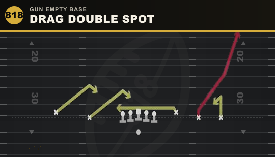 DRAG DOUBLE SPOT from Gun Empty Base