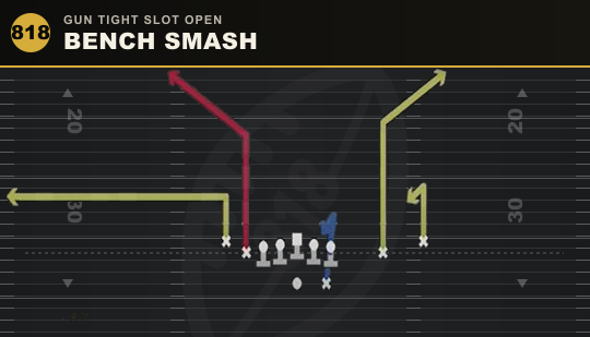 BENCH SMASH from Gun Tight Slot Open
