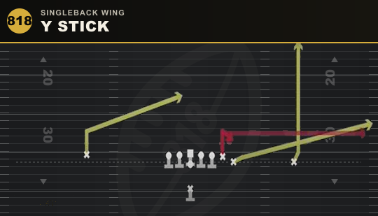 Y STICK from Singleback Wing