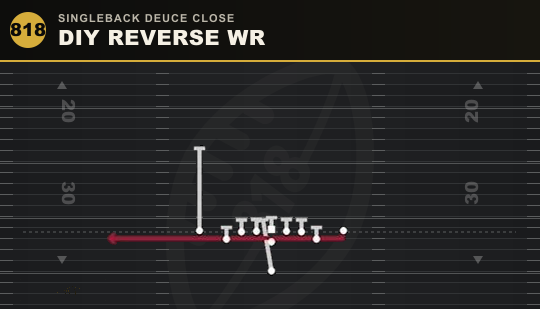 DIY REVERSE WR from Singleback Deuce Close
