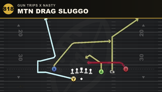 MTN DRAG SLUGGO from Gun Trips X Nasty