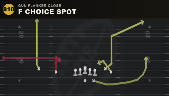 F CHOICE SPOT from Gun Flanker Close