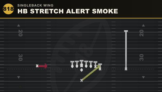 HB STRETCH ALERT SMOKE from Singleback Wing