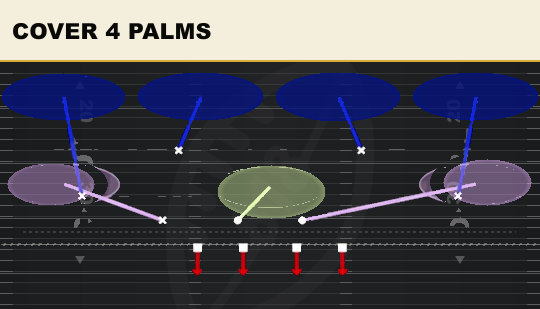 COVER 4 PALMS from 2-4 Wide