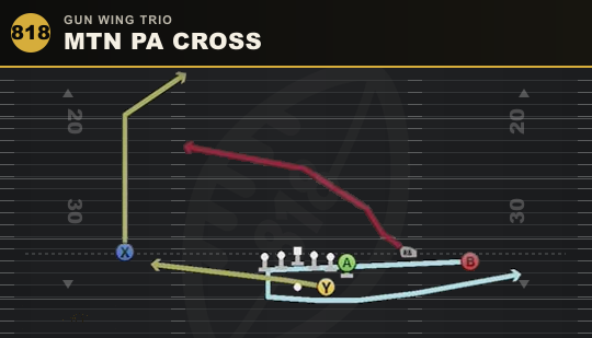 MTN PA CROSS from Gun Wing Trio