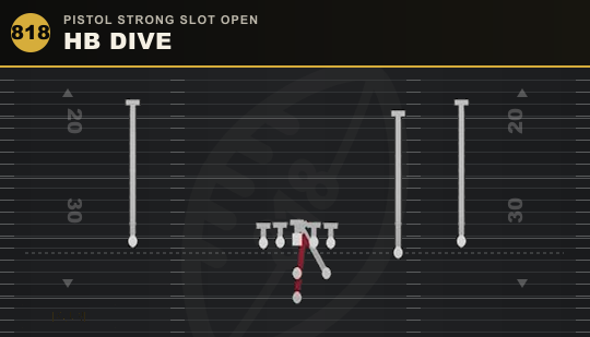 HB DIVE from Pistol Strong Slot Open