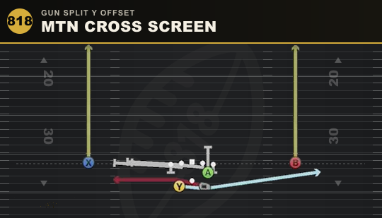 MTN CROSS SCREEN from Gun Split Y Offset