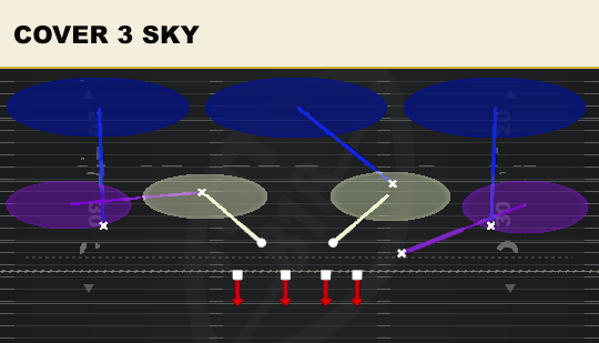 COVER 3 SKY from 4-2-5 Over G