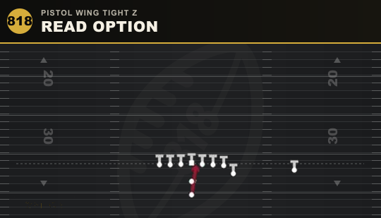 READ OPTION from Pistol Wing Tight Z