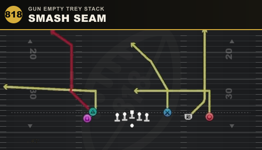 SMASH SEAM from Gun Empty Trey Stack