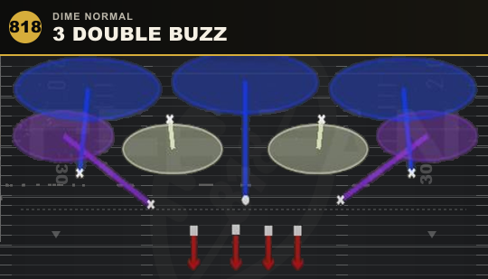 3 DOUBLE BUZZ from Dime Normal