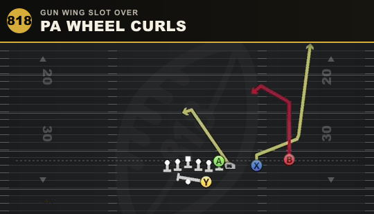 PA WHEEL CURLS from Gun Wing Slot Over