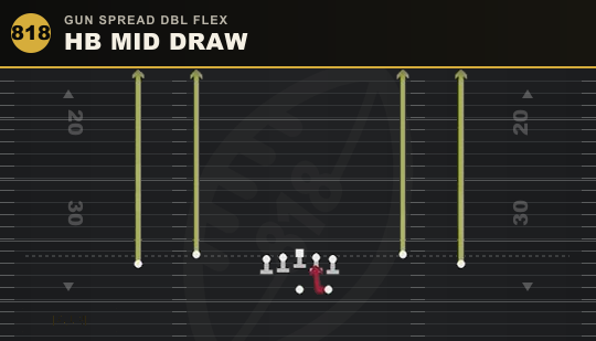 HB MID DRAW from Gun Spread Dbl Flex