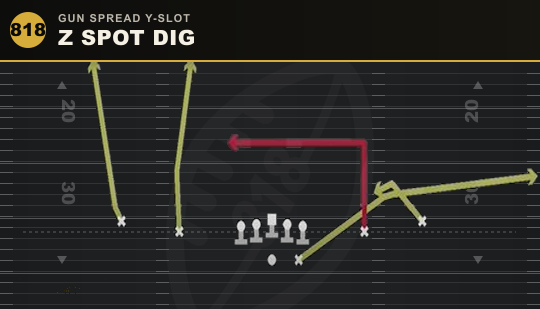 Z SPOT DIG from Gun Spread Y-Slot