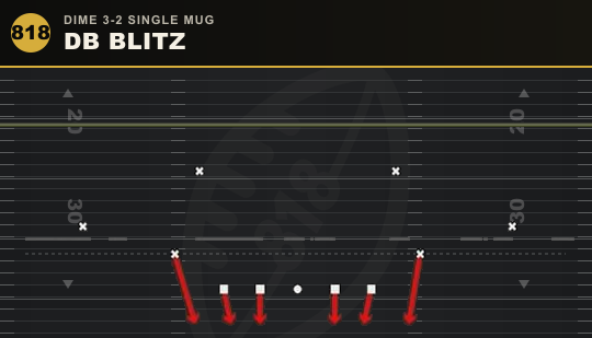 DB BLITZ from Dime 3-2 Single Mug