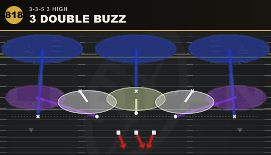 3 DOUBLE BUZZ from 3-3-5 3 High