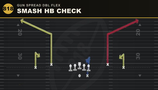SMASH HB CHECK from Gun Spread Dbl Flex