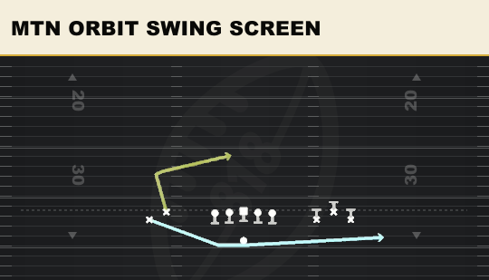 MTN ORBIT SWING SCREEN from Empty Bunch Wide