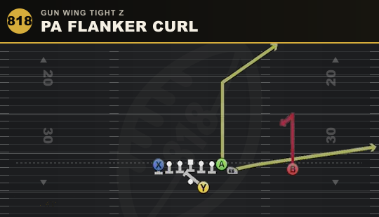 PA FLANKER CURL from Gun Wing Tight Z