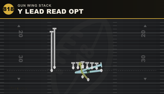 Y LEAD READ OPT from Gun Wing Stack