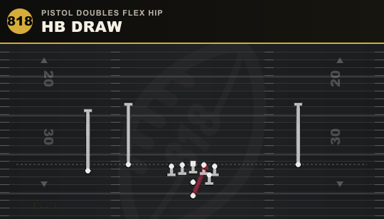 HB DRAW from Pistol Doubles Flex Hip