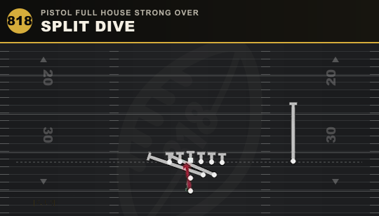 SPLIT DIVE from Pistol Full House Strong Over
