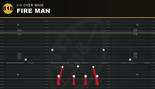 FIRE MAN from 2-5 Over Wide
