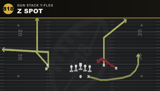 Z SPOT from Gun Stack Y-Flex