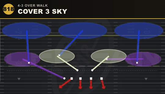 COVER 3 SKY from 4-3 Over Walk