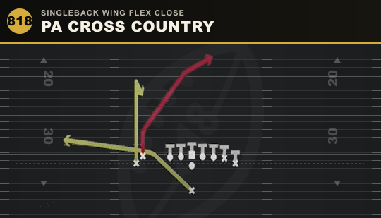 PA CROSS COUNTRY from Singleback Wing Flex Close