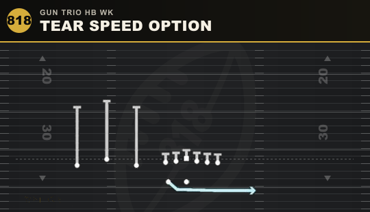 TEAR SPEED OPTION from Gun Trio HB Wk