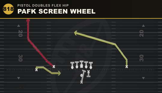 PAFK SCREEN WHEEL from Pistol Doubles Flex Hip