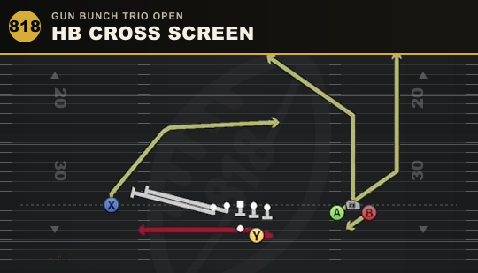 HB CROSS SCREEN from Gun Bunch Trio Open