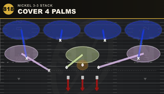 COVER 4 PALMS from Nickel 3-3 Stack