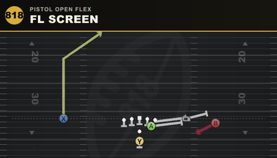 FL SCREEN from Pistol Open Flex