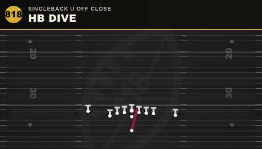 HB DIVE from Singleback U Off Close
