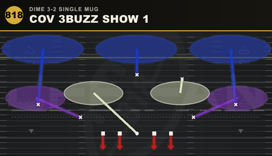 COV 3BUZZ SHOW 1 from Dime 3-2 Single Mug