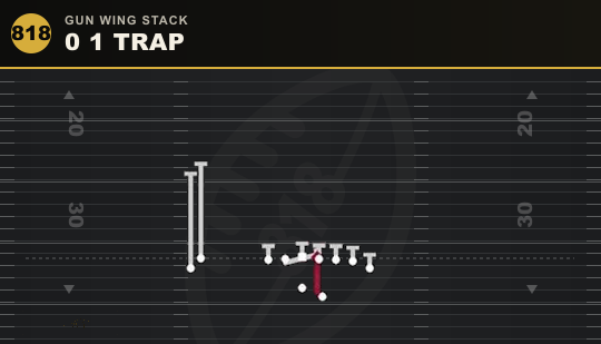 0 1 TRAP from Gun Wing Stack