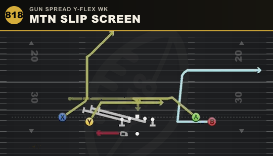 MTN SLIP SCREEN from Gun Spread Y-Flex Wk