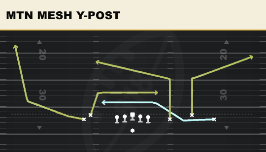 MTN MESH Y-POST from 5WR Trio