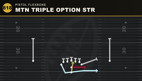 MTN TRIPLE OPTION STR from Pistol Flexbone