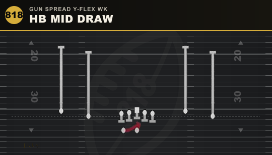 HB MID DRAW from Gun Spread Y-Flex Wk
