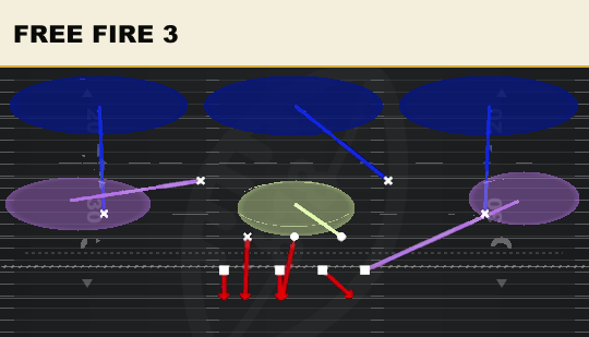 FREE FIRE 3 from 4-2-5 Over Wide