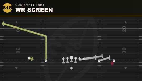 WR SCREEN from Gun Empty Trey