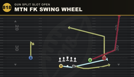 MTN FK SWING WHEEL from Gun Split Slot Open
