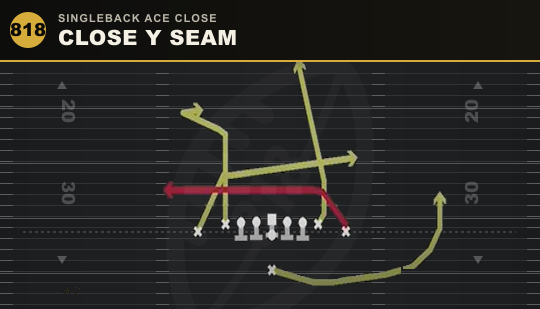 CLOSE Y SEAM from Singleback Ace Close