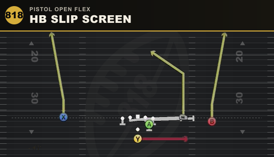 HB SLIP SCREEN from Pistol Open Flex